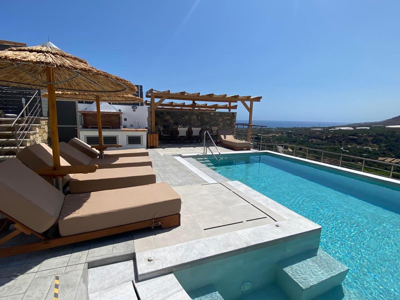 Mediterranean View Villa Makrýgialos Buitenkant foto