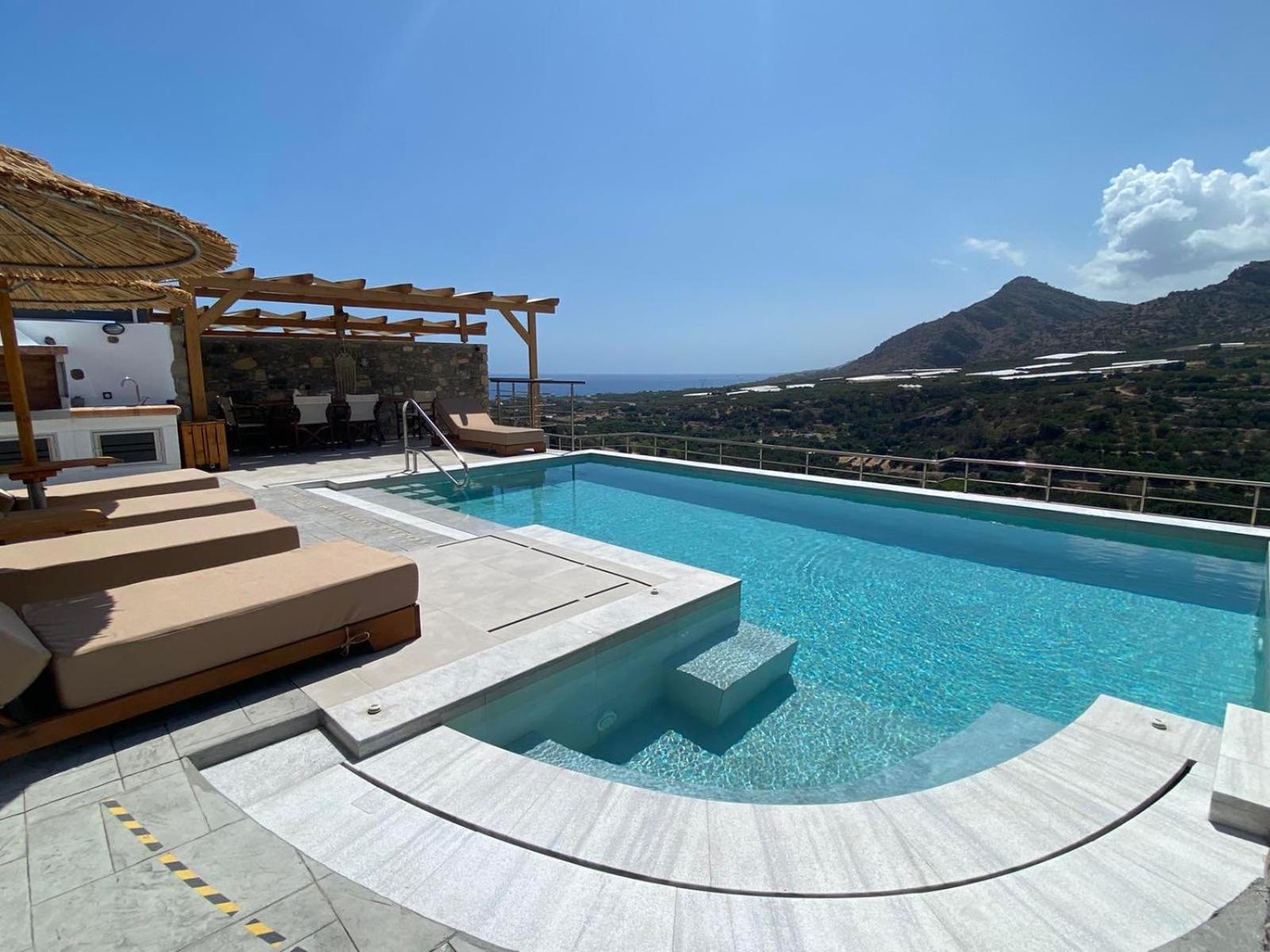 Mediterranean View Villa Makrýgialos Buitenkant foto