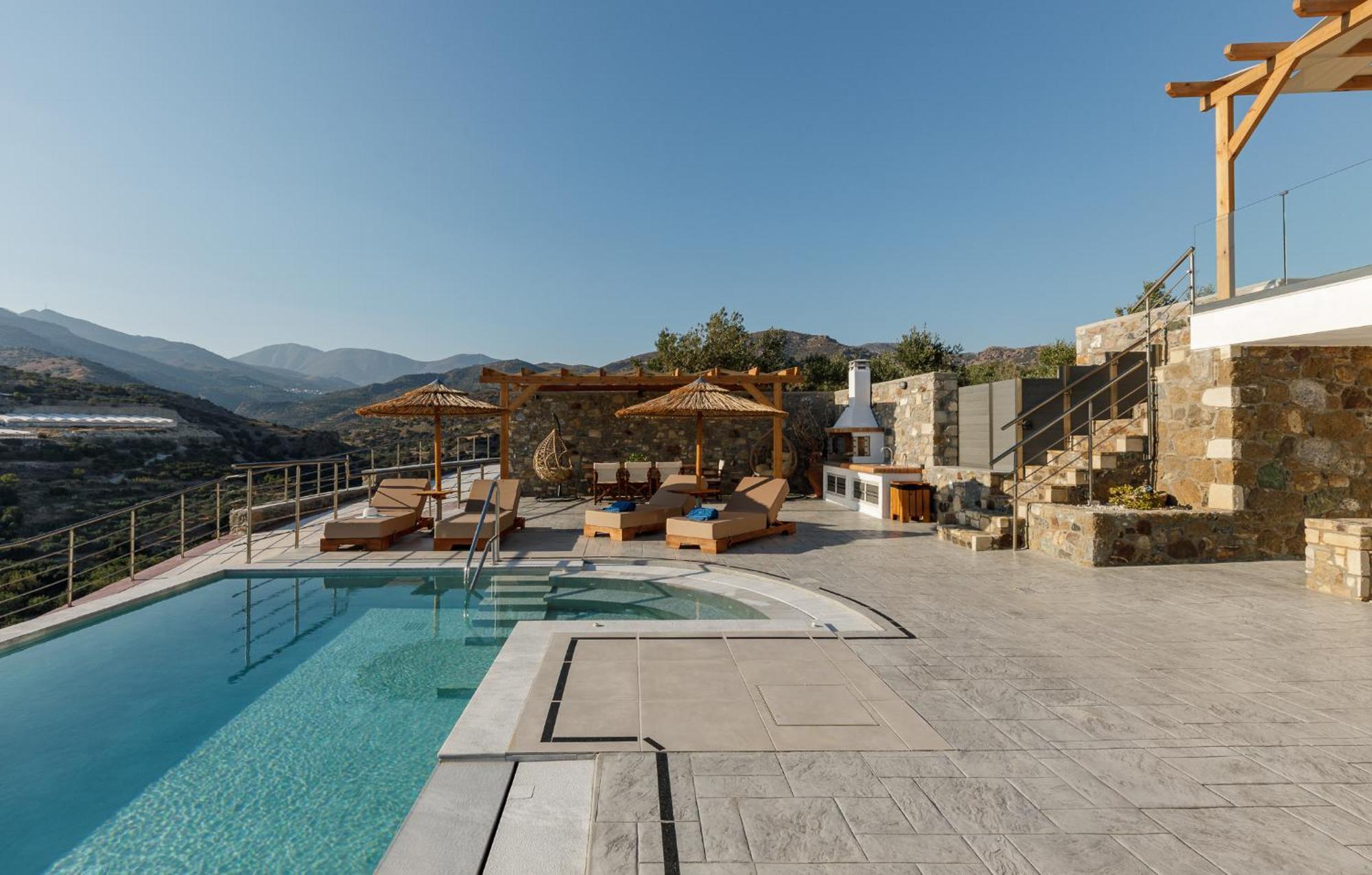 Mediterranean View Villa Makrýgialos Buitenkant foto