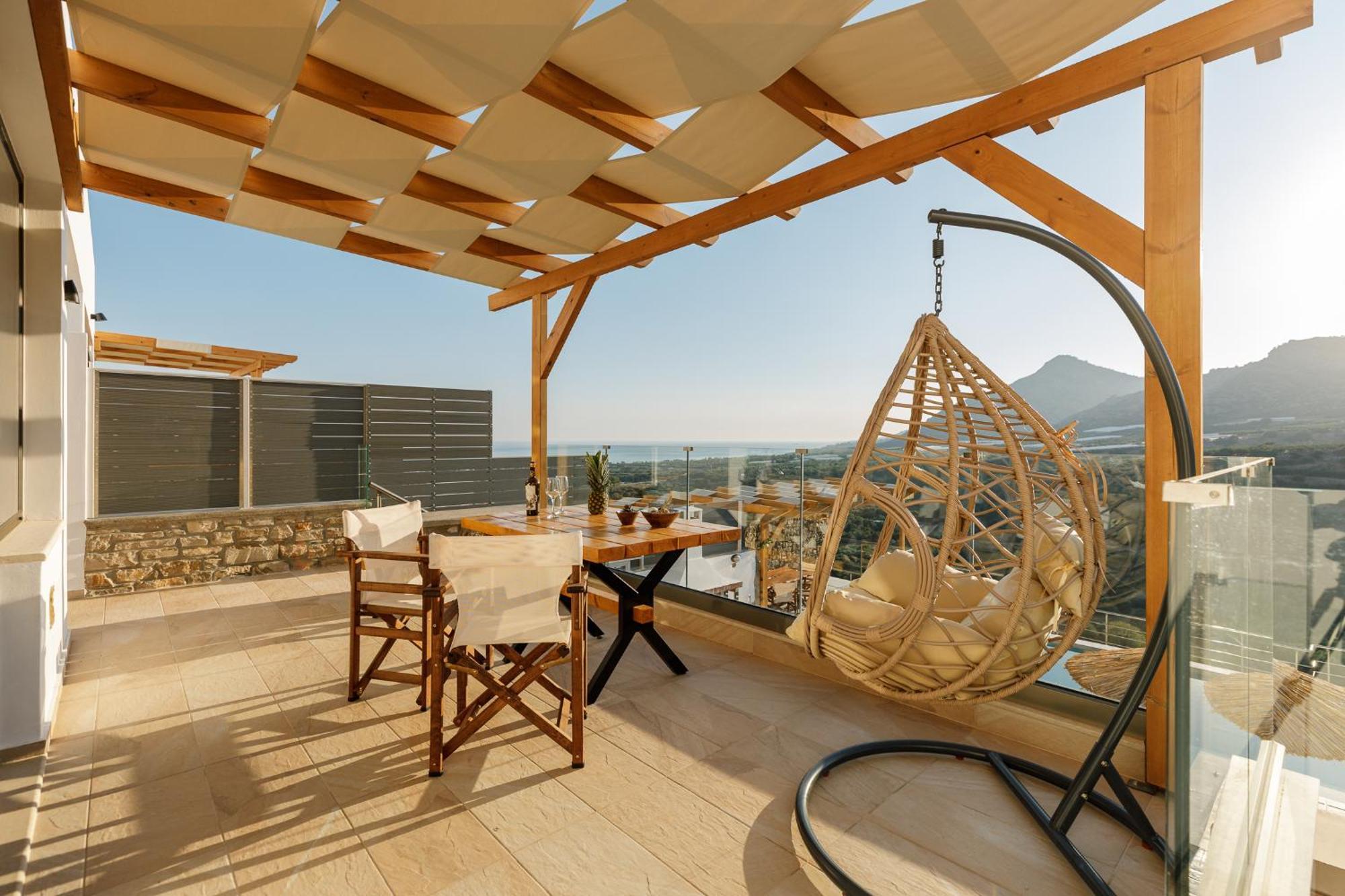 Mediterranean View Villa Makrýgialos Buitenkant foto