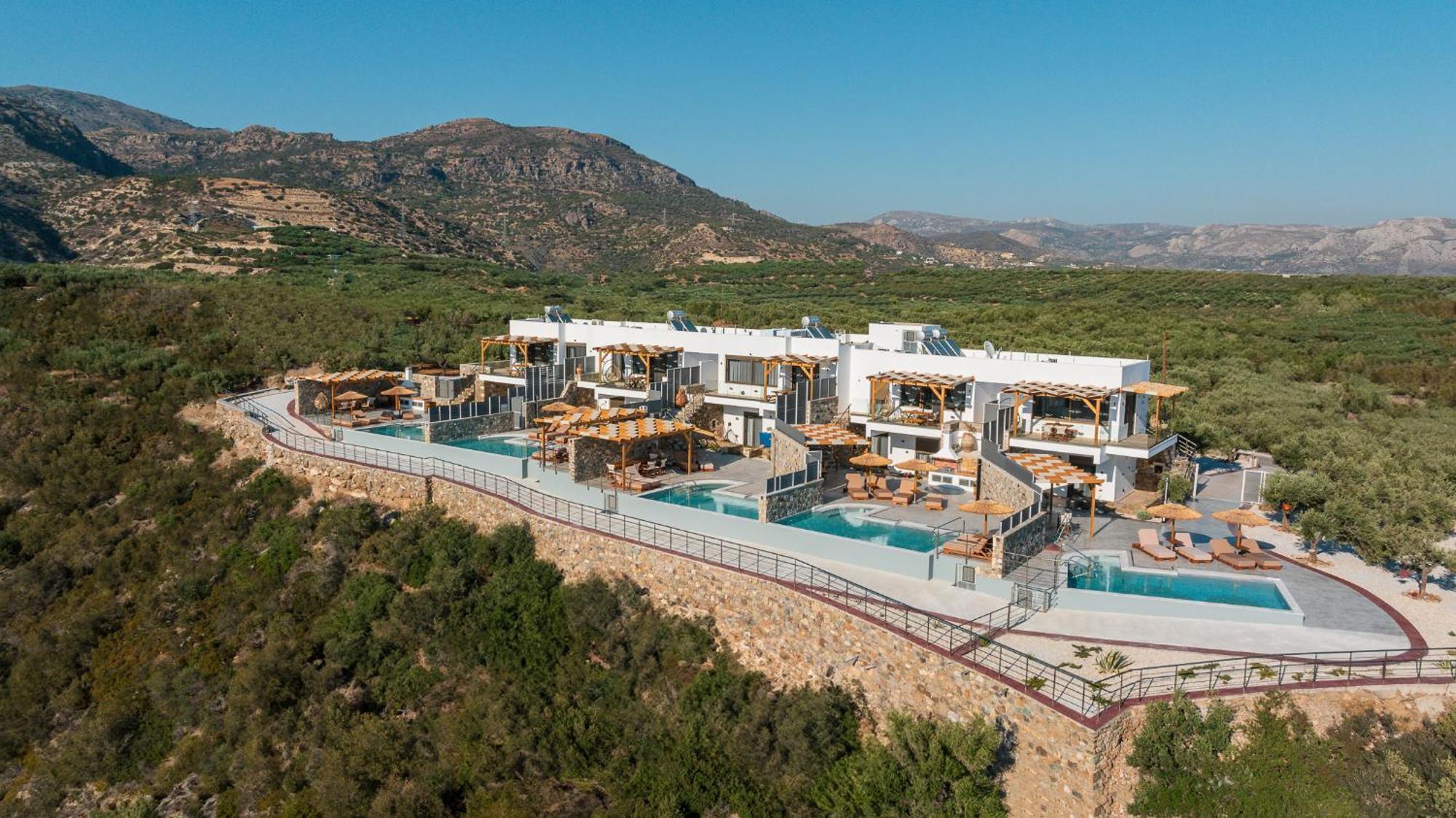 Mediterranean View Villa Makrýgialos Buitenkant foto