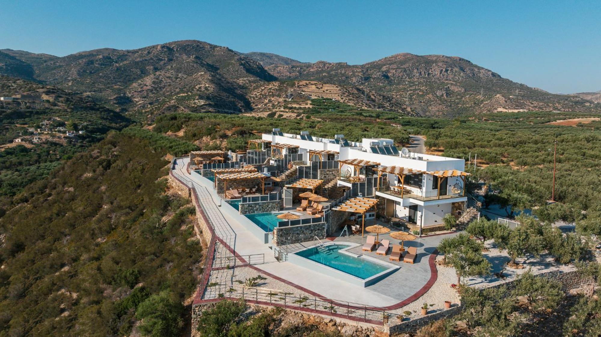 Mediterranean View Villa Makrýgialos Buitenkant foto