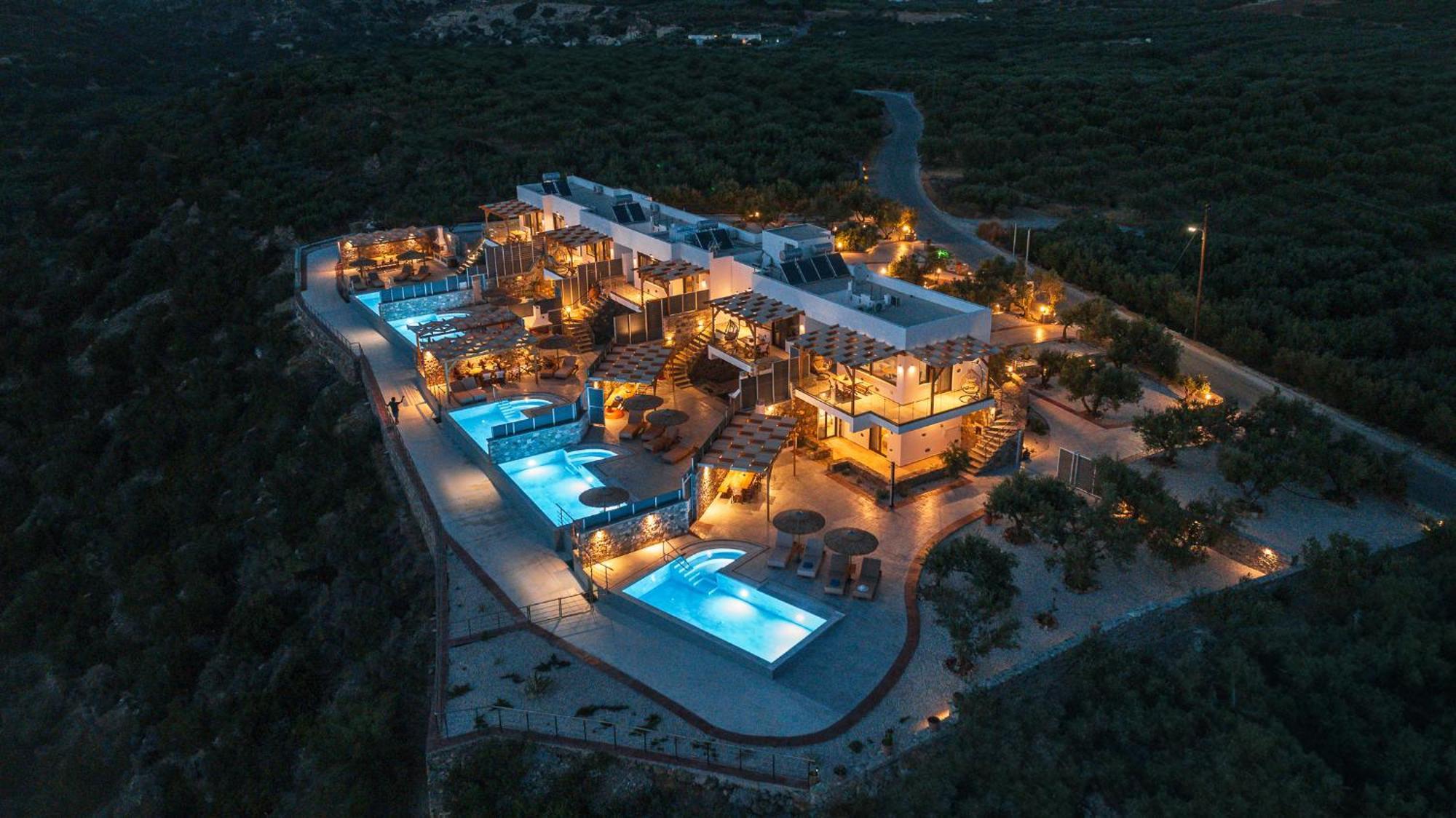 Mediterranean View Villa Makrýgialos Buitenkant foto