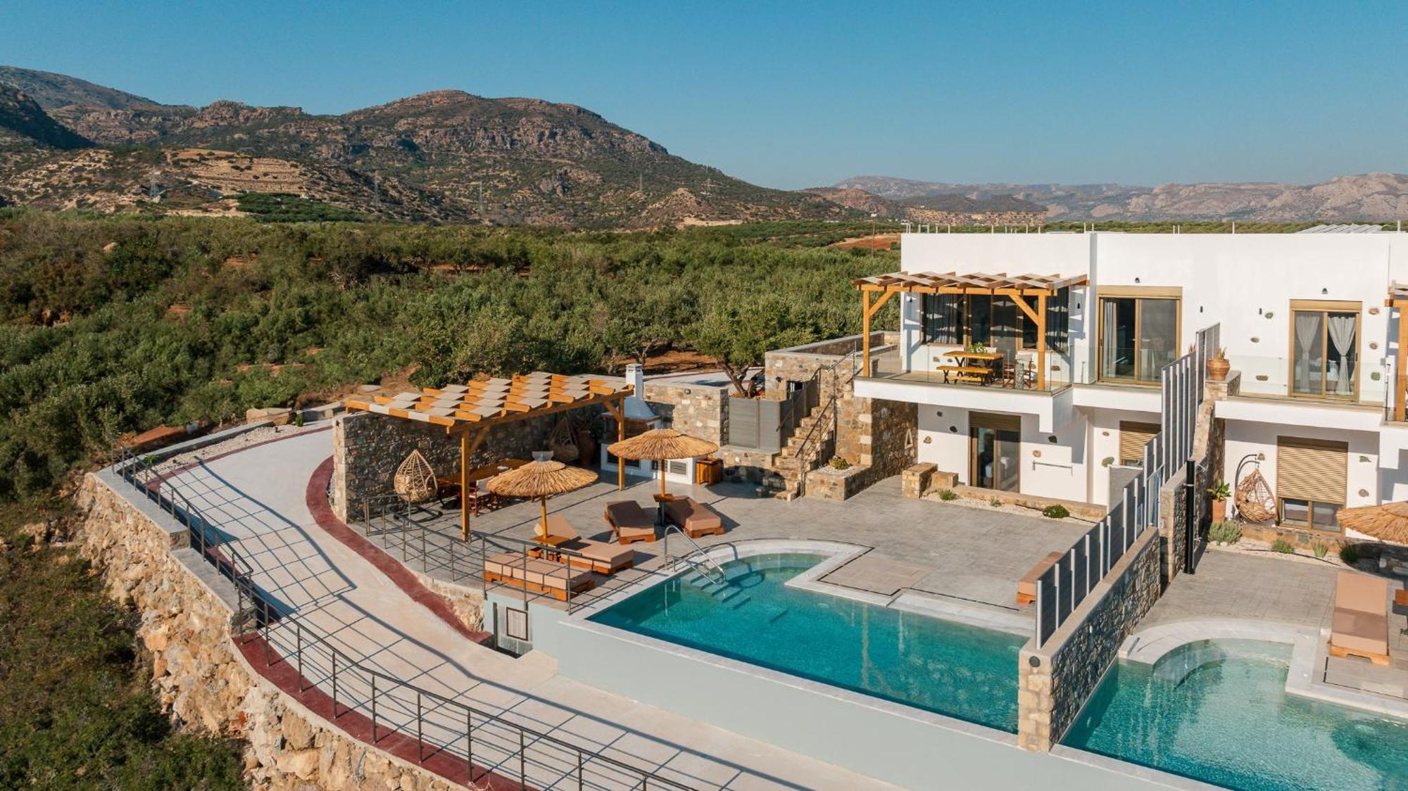 Mediterranean View Villa Makrýgialos Buitenkant foto