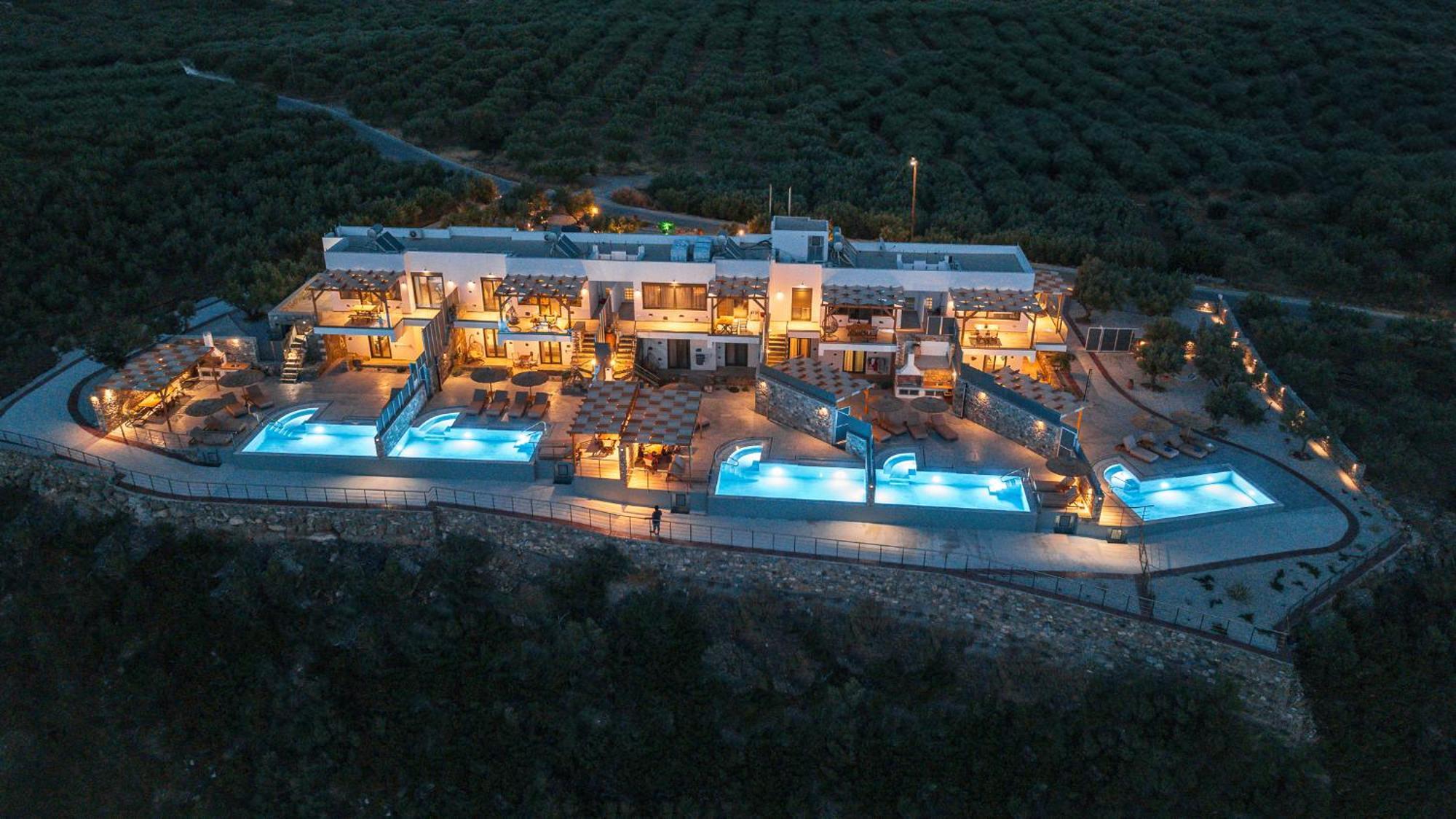 Mediterranean View Villa Makrýgialos Buitenkant foto